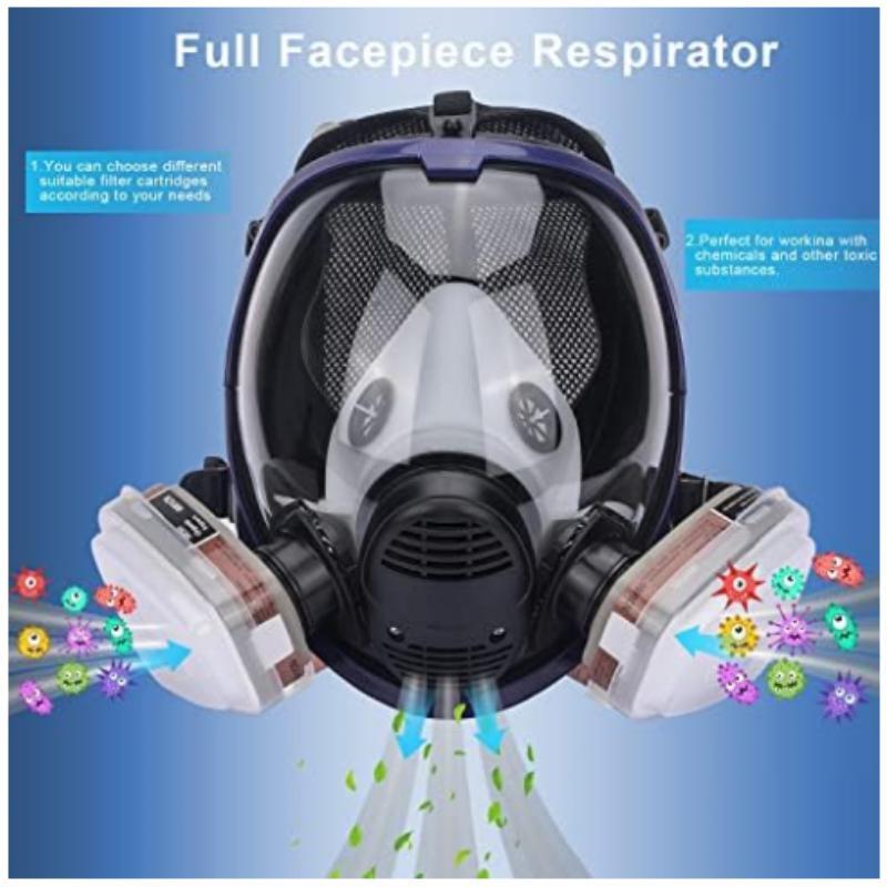 Chemical Gas Mask 6800 Dust Re - огляд і ціна Dust Mask Construction